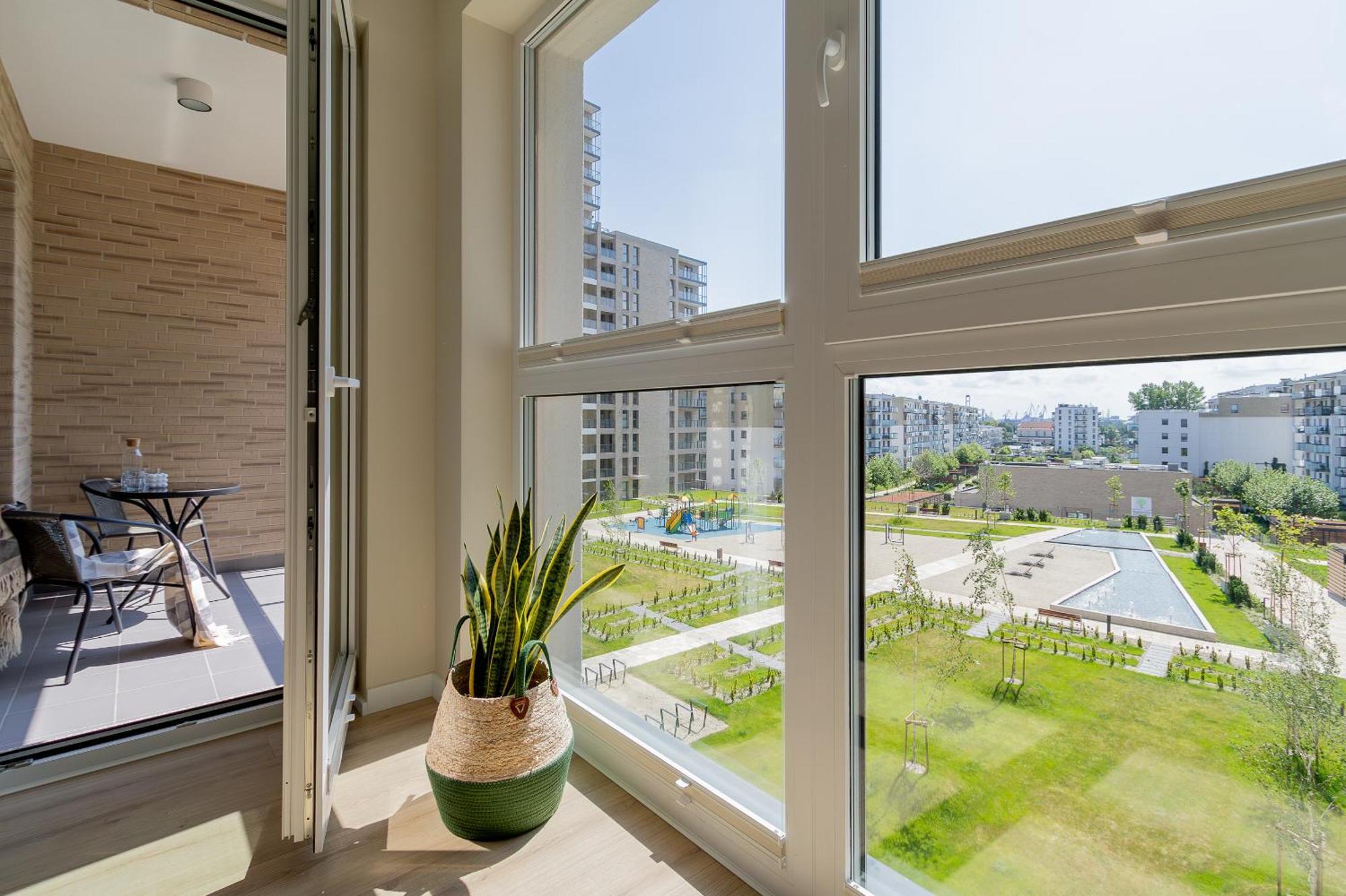 Glow Apartments, Apartamenty Nowa Letnica Gdańsk Extérieur photo